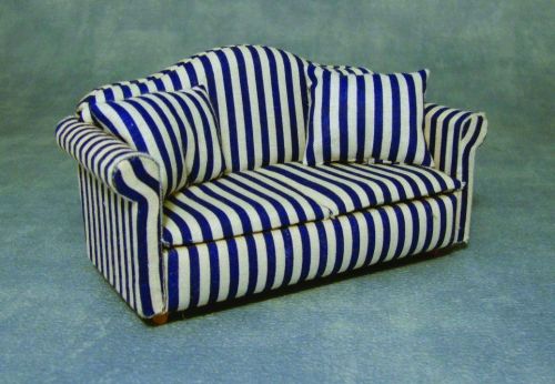 Sofa - Blue Stripes